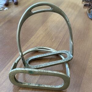 Pair Equestrian stirrups Non-Rust Made in England